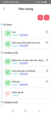 Sổ Bà Mẹ Và Trẻ Em android App screenshot 0