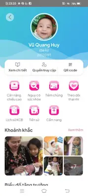 Sổ Bà Mẹ Và Trẻ Em android App screenshot 4