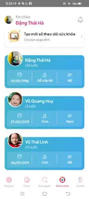 Sổ Bà Mẹ Và Trẻ Em android App screenshot 5