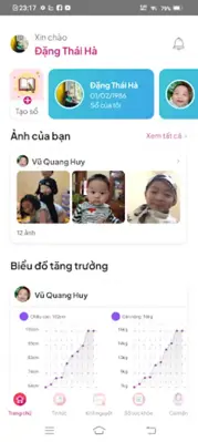 Sổ Bà Mẹ Và Trẻ Em android App screenshot 7